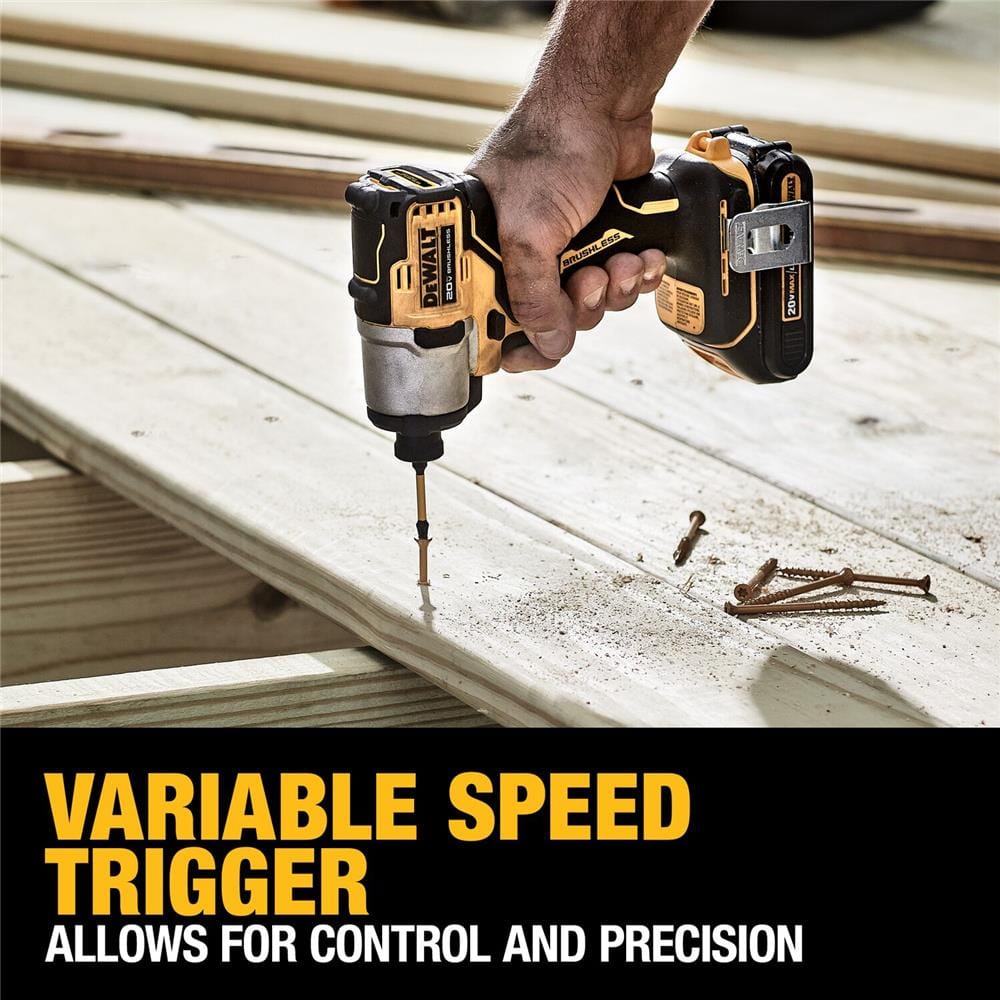 ชุดสว่านกระแทกและไขควงกระแทกไร้สาย (พร้อมแบตเตอรี่และแท่นชาร์จ) DEWALT DCK2214D2TA-B1 18 โวลต์