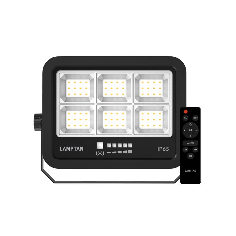 สปอตไลท์ SOLAR LAMPTAN ADVANCE 400 วัตต์ DAYLIGHT สีดำ