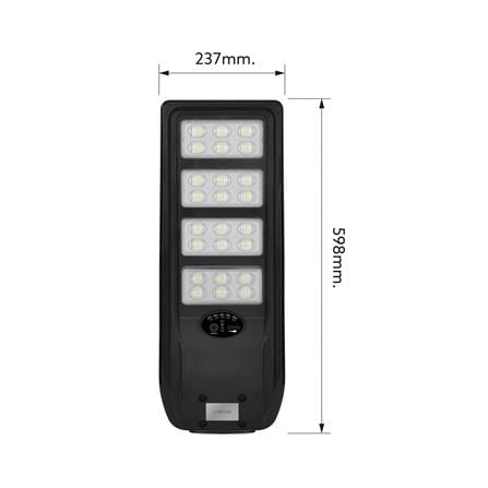 ไฟถนน SOLAR LAMPTAN METRO 500 วัตต์ DAYLIGHT สีดำ_9