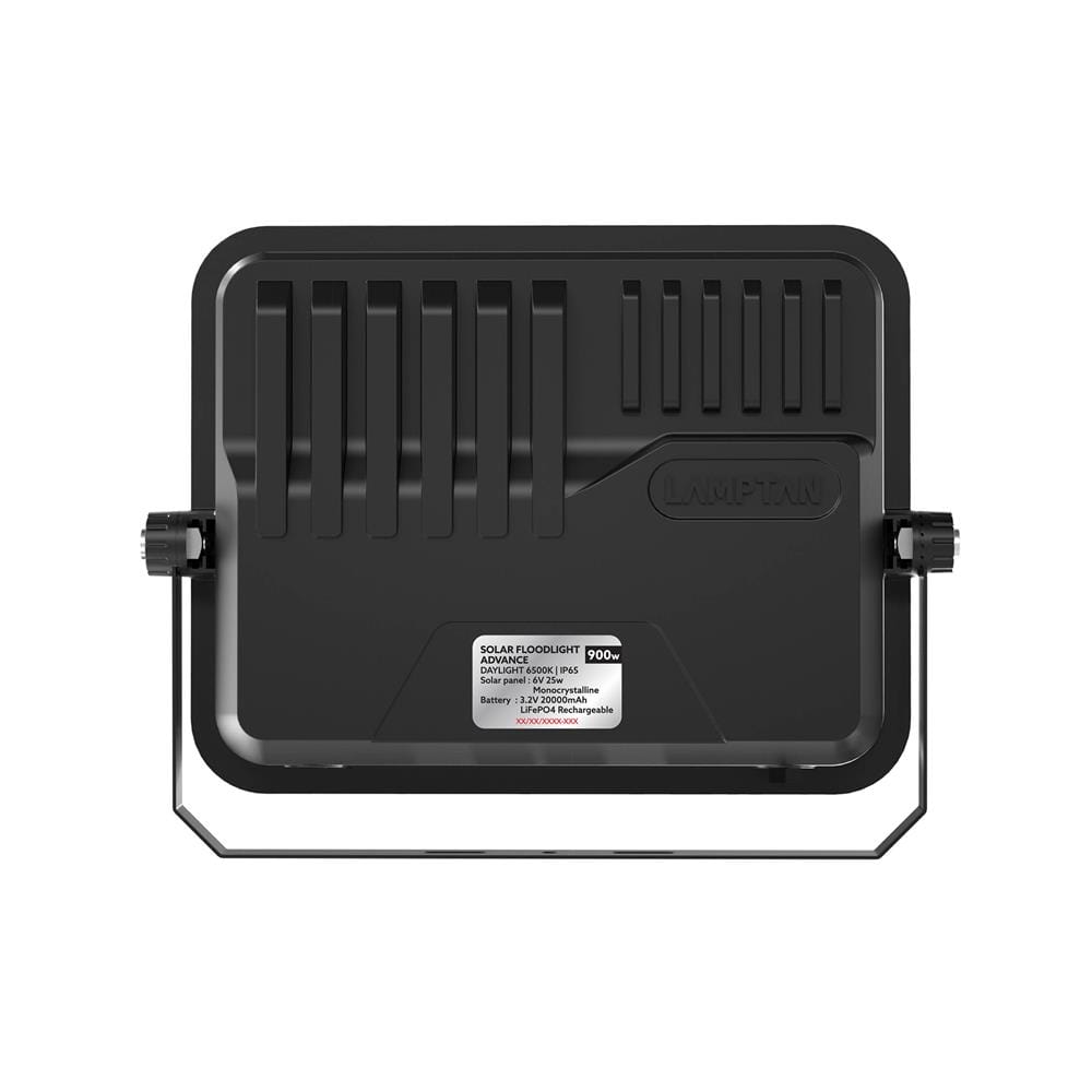 สปอตไลท์ SOLAR LAMPTAN ADVANCE 900 วัตต์ DAYLIGHT สีดำ