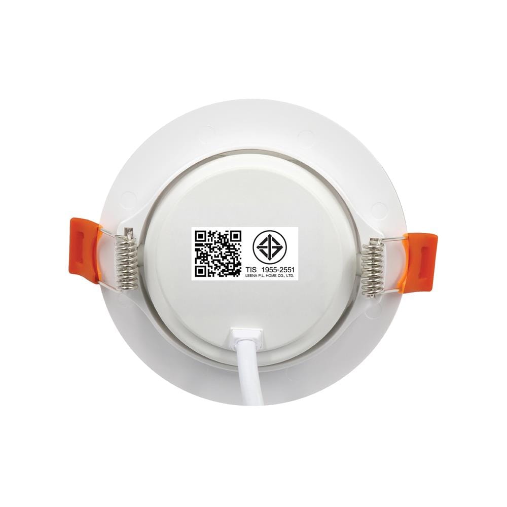 ดาวน์ไลท์ LED NAGAS HG DSC-3 SENDATION 3 นิ้ว 7 วัตต์ DAYLIGHT/COOL WHITE/WARM WHITE สีขาว