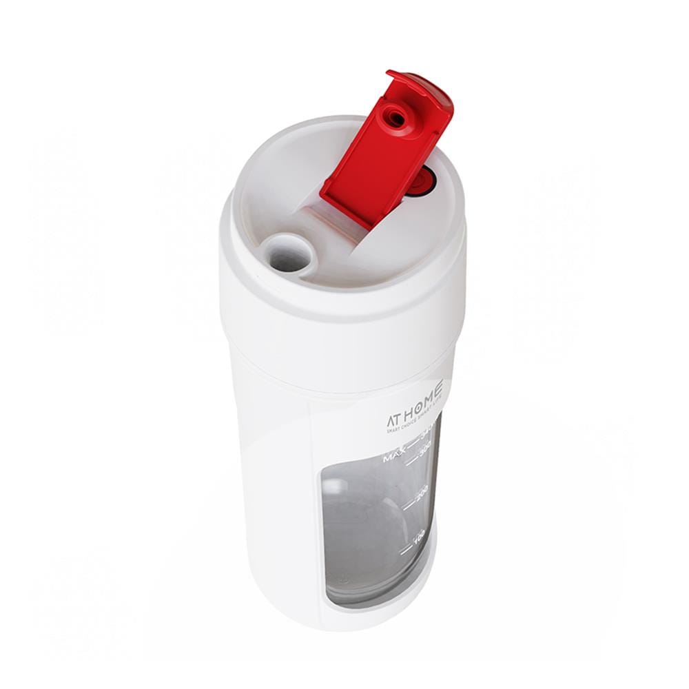เครื่องปั่นน้ำผลไม้พกพา AT HOME 10HO00086 0.34 ลิตร สีขาว