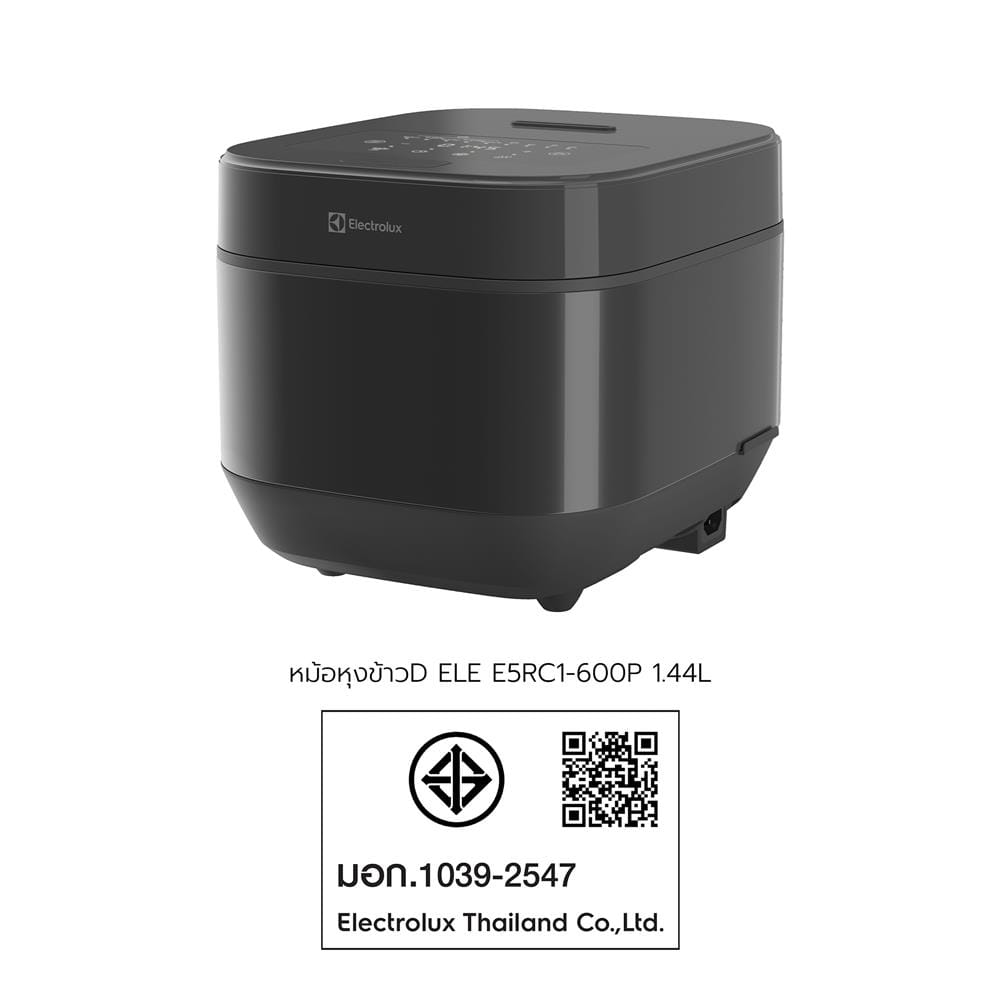 หม้อหุงข้าว DIGITAL ELECTROLUX E5RC1-600P 1.44 ลิตร