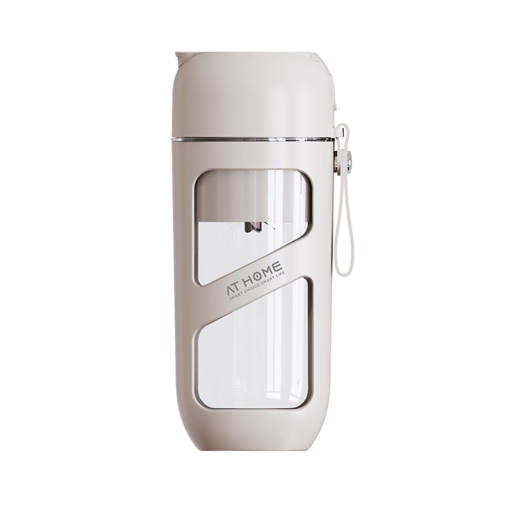 เครื่องปั่นน้ำผลไม้พกพา AT HOME 10HO00075 0.38 ลิตร สีครีม