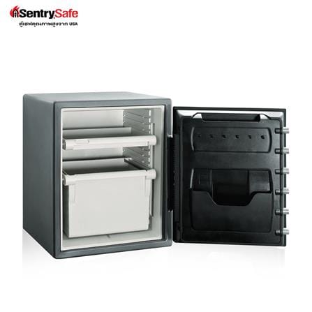 ตู้นิรภัย ELECTRONIC SENTRYSAFE SFW205UPC สีเทา/ดำ_3