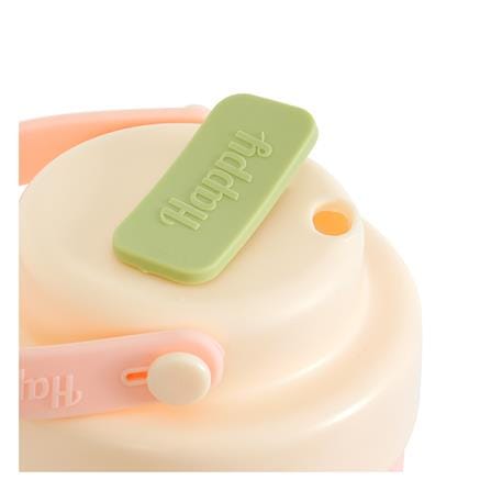 แก้วน้ำพร้อมฝา 350 มล. KECH CUTE สีชมพู_2