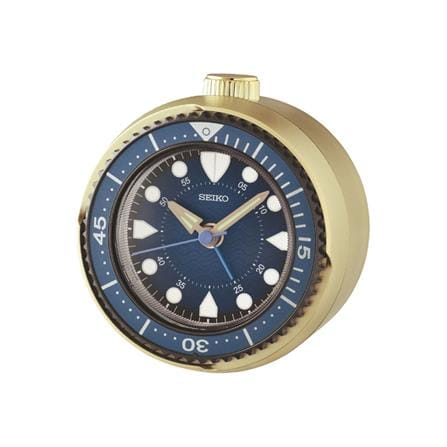 นาฬิกาปลุก SEIKO CLOCKS QHE207G 4x3.8 นิ้ว สีทอง_0