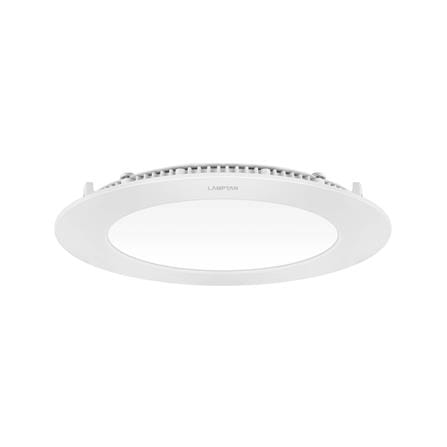 ดาวน์ไลท์ LED LAMPTAN SLIM 6 นิ้ว 12 วัตต์ DAYLIGHT สีขาว (แพ็ก 4 ชิ้น)_2