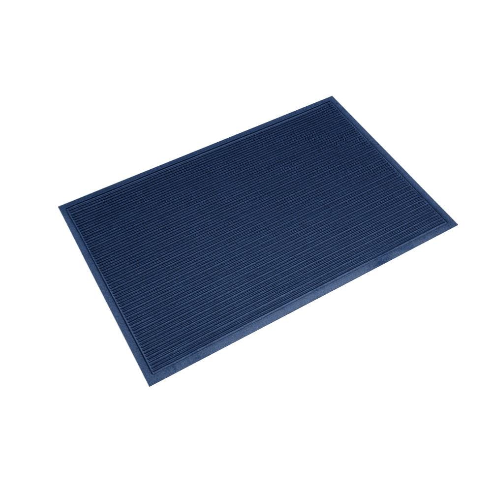 พรมเช็ดเท้าดักฝุ่น KLEEN-TEX STRIPE 90x115 ซม. สี NAVY