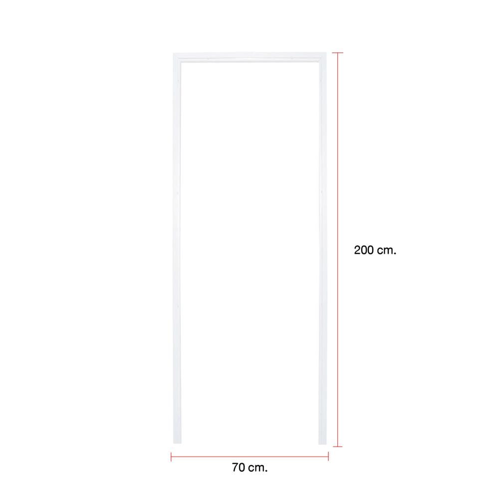 วงกบประตู UPVC MODERNWOOD 70x200 ซม. สีขาว