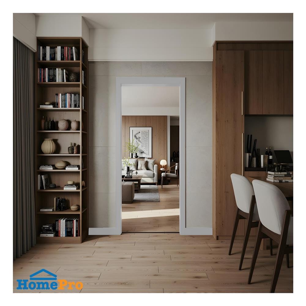 วงกบประตู UPVC MODERNWOOD 80x200 ซม. สีขาว