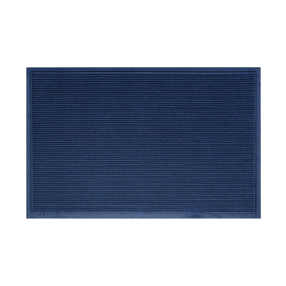 พรมเช็ดเท้าดักฝุ่น KLEEN-TEX STRIPE 90x145 ซม. สี NAVY