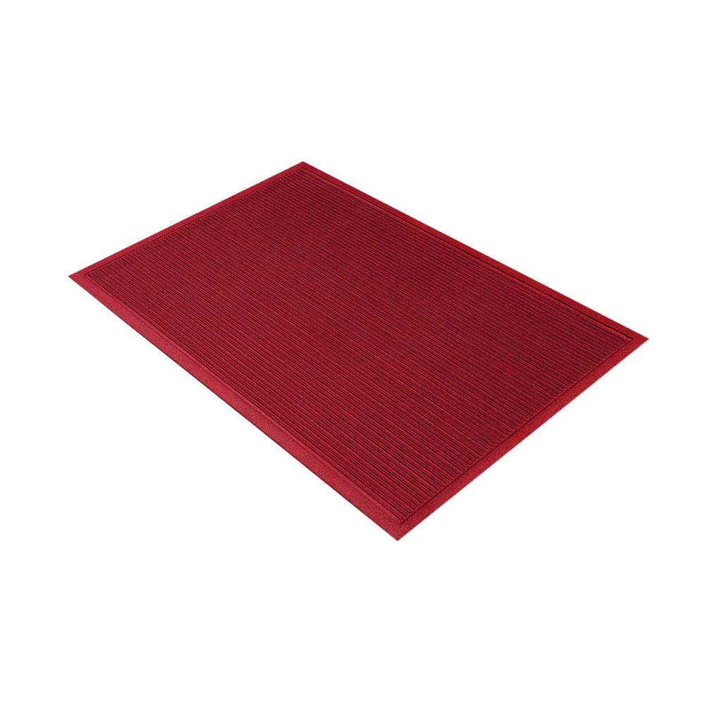 พรมเช็ดเท้าดักฝุ่น KLEEN-TEX STRIPE 90x145 ซม. สีแดง