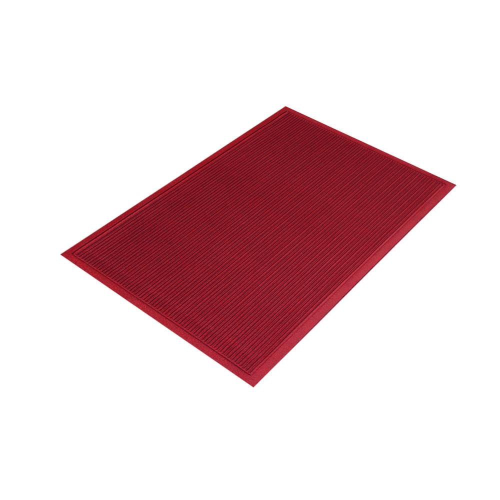 พรมเช็ดเท้าดักฝุ่น KLEEN-TEX STRIPE 90x145 ซม. สีแดง
