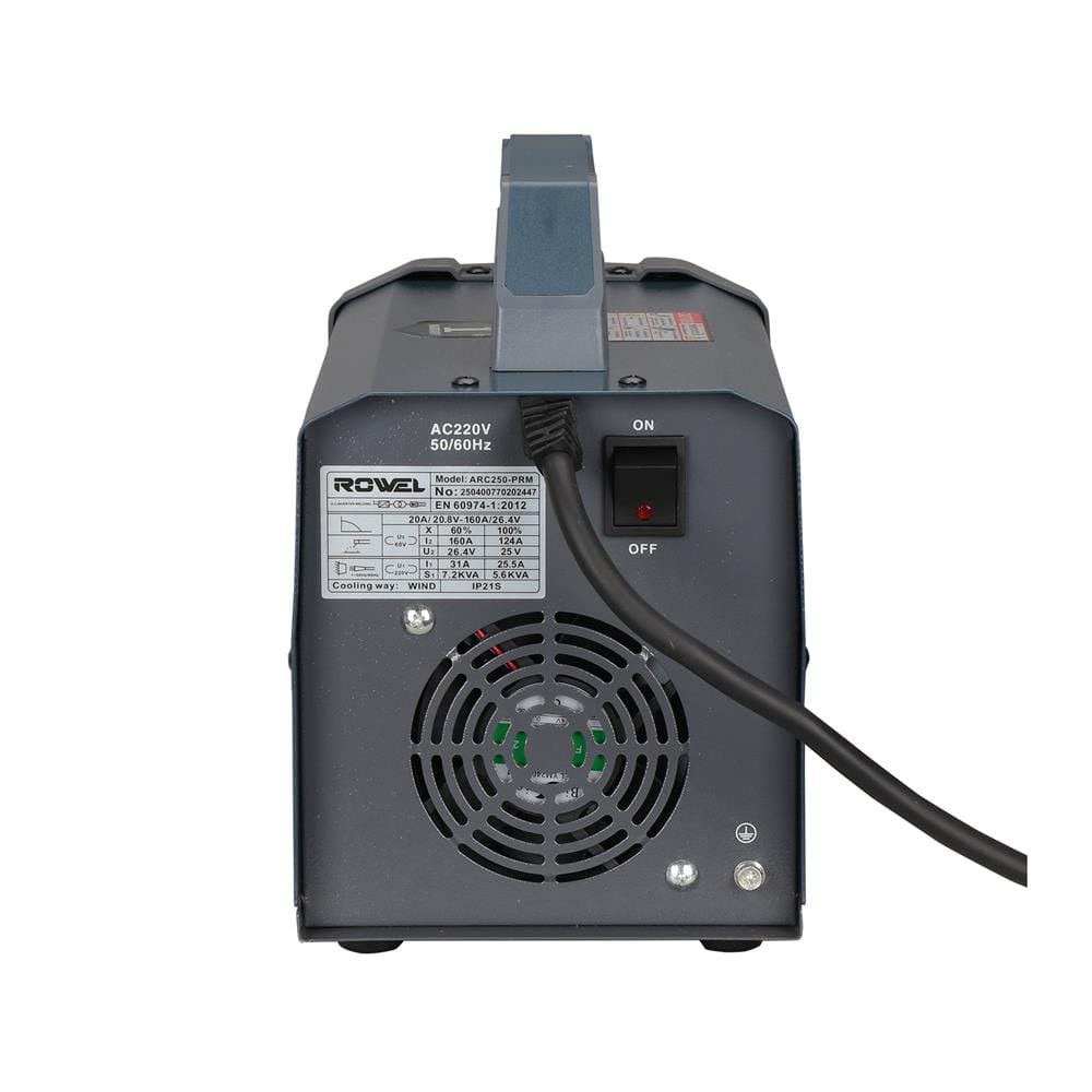 เครื่องเชื่อม INVERTER ROWEL CE-WM-ARC250-PRM 250 แอมป์