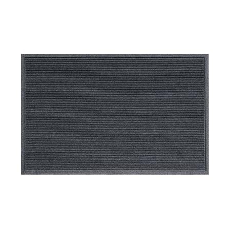 พรมเช็ดเท้าดักฝุ่น KLEEN-TEX STRIPE 60x90 ซม. สีเทาเข้ม_0