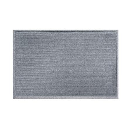 พรมเช็ดเท้าดักฝุ่น KLEEN-TEX STRIPE 45x75 ซม. สีเทาอ่อน_0