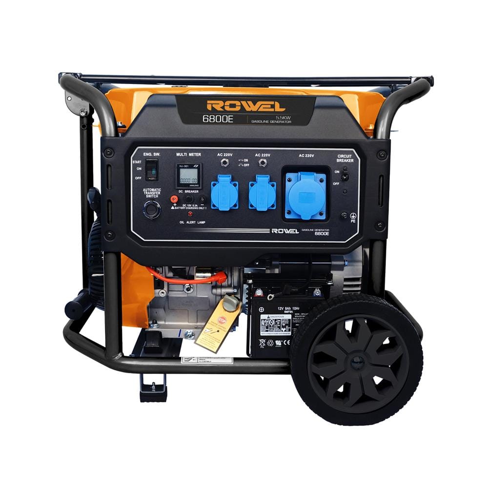 เครื่องกำเนิดไฟฟ้า ROWEL RW-GE-GN-6800E 5.5 กิโลวัตต์