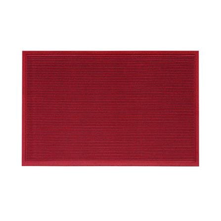พรมเช็ดเท้าดักฝุ่น KLEEN-TEX STRIPE 45x75 ซม. สีแดง_0