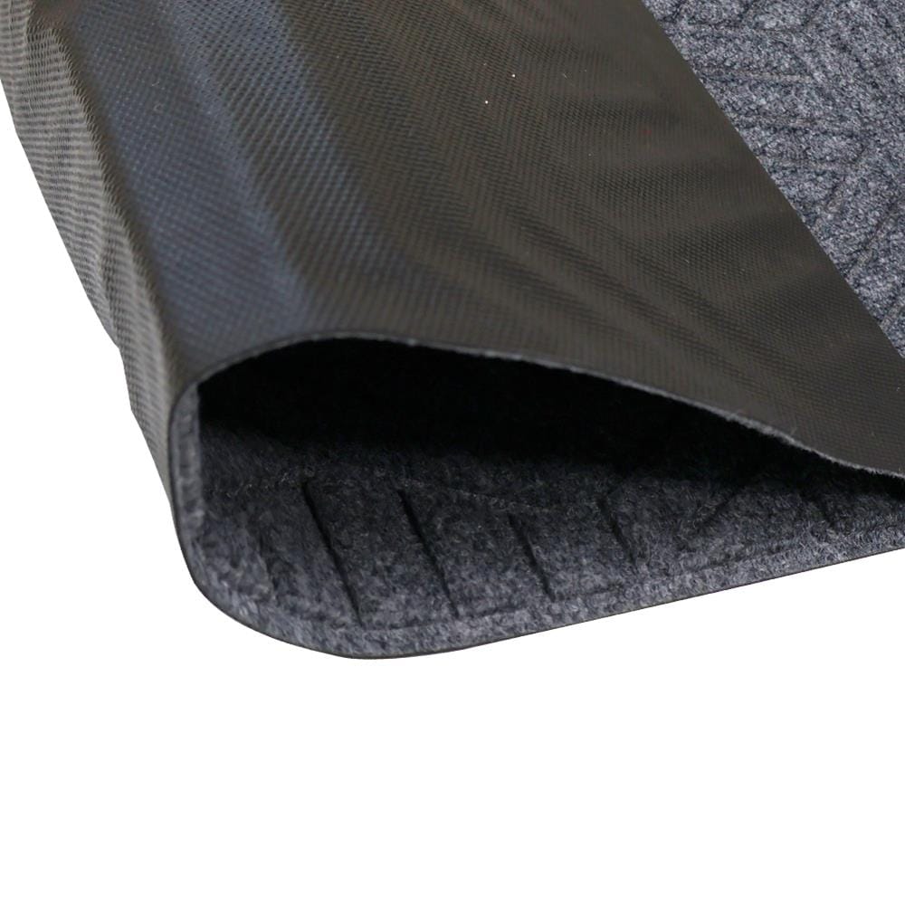 พรมเช็ดเท้าดักฝุ่น PRAW DEE-ECO 45x75 ซม. สีเทา