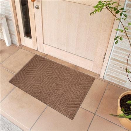 พรมเช็ดเท้าดักฝุ่น DEE-ECO 60x90 ซม. สีน้ำตาล/เบจ_5