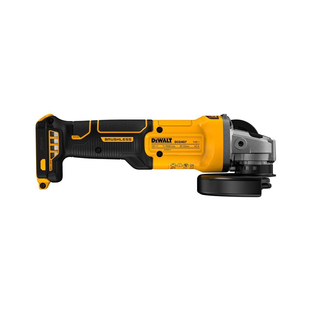 เครื่องเจียรไร้สาย (เฉพาะตัวเครื่อง) DEWALT DCG407N-B1 18โวลต์ (สูงสุด20โวลต์)