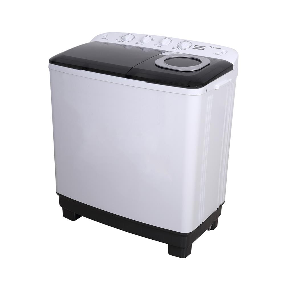 เครื่องซักผ้า 2 ถัง TOSHIBA VH-Q110MT 10 กก. สีขาว