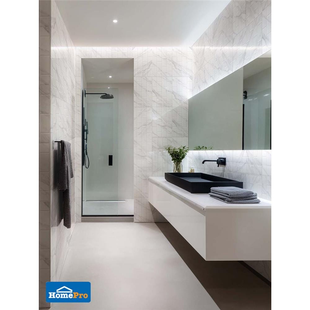 กระเบื้องผนัง 30x45 ซม. DURAGRES ออร์บิท บริค ไวท์ A 1.08 ตร.ม.