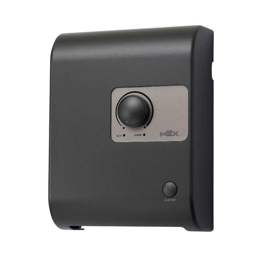 เครื่องทำน้ำร้อน MEX CUBE 6E (MB) S 6000 วัตต์ สีดำ