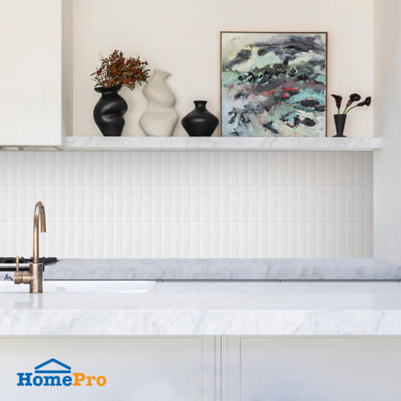 สติ๊กเกอร์ D.I.Y HOME LIVING STYLE GLOSSY 22x29 ซม. สีขาว (แพ็ก 4 ชิ้น)_3