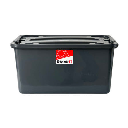 กล่องเก็บของ AB STACKO MORA 5114 50 ลิตร สีเทา_1