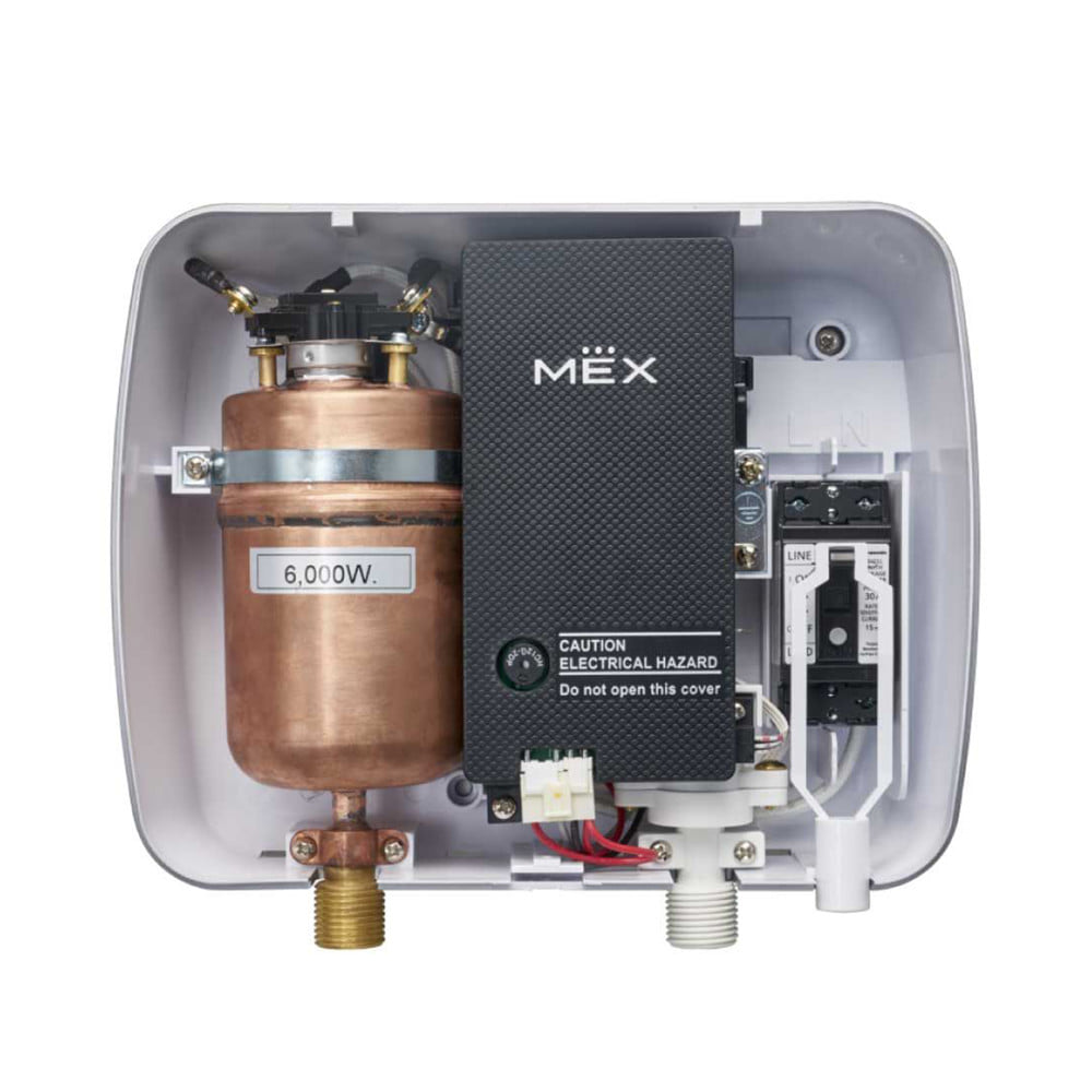 เครื่องทำน้ำร้อน MEX CENTRI 6 (WH) S สีขาว 6000วัตต์