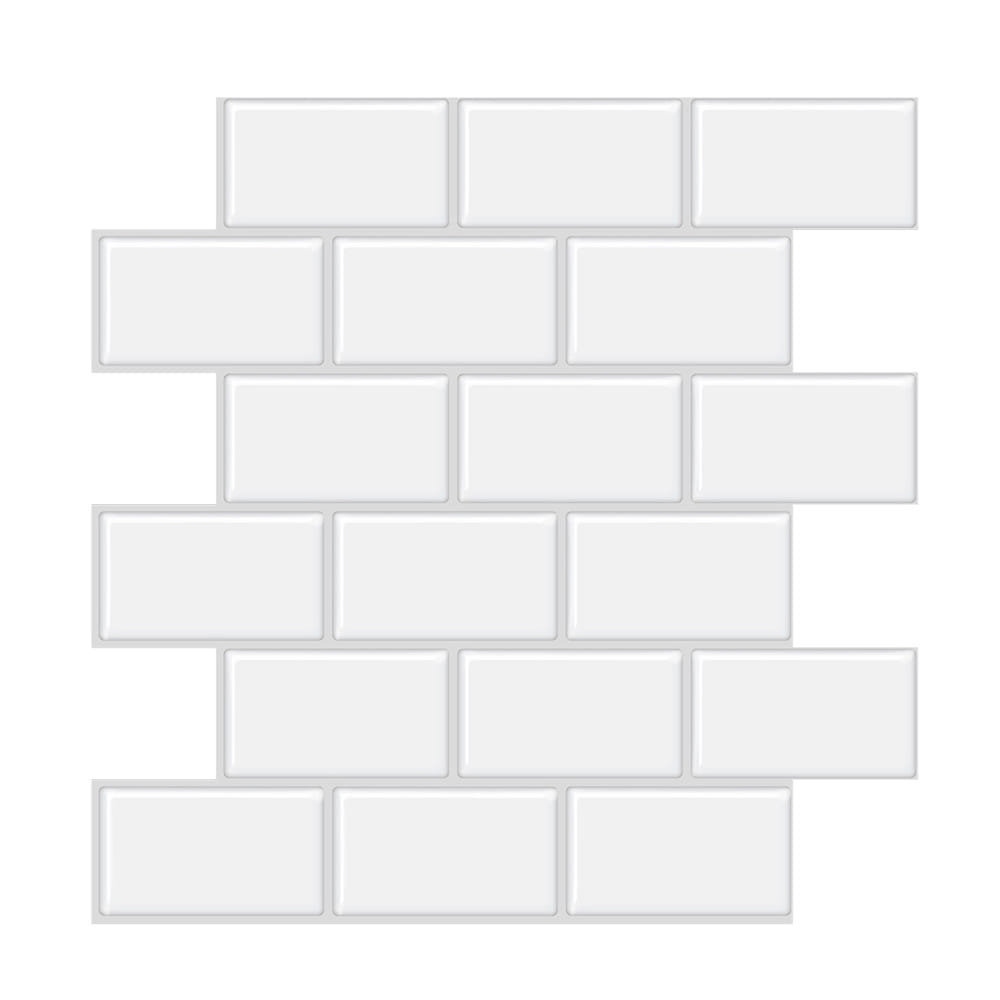 สติ๊กเกอร์ D.I.Y HOME LIVING STYLE GROUT 30x30 ซม. สีขาว (แพ็ก 4 ชิ้น)