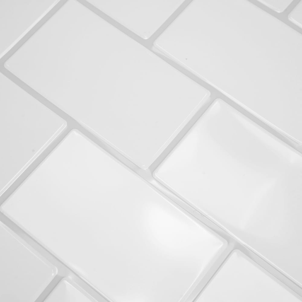สติ๊กเกอร์ D.I.Y HOME LIVING STYLE GROUT 30x30 ซม. สีขาว (แพ็ก 4 ชิ้น)