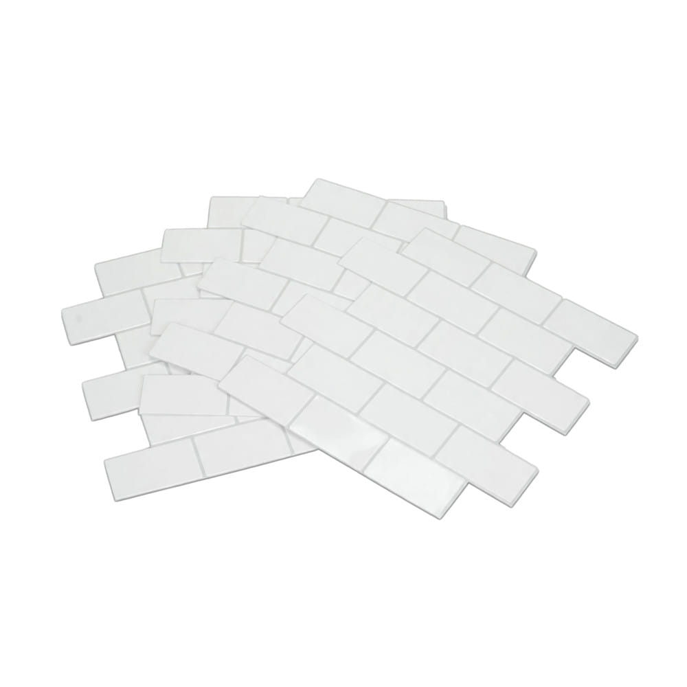 สติ๊กเกอร์ D.I.Y HOME LIVING STYLE GROUT 30x30 ซม. สีขาว (แพ็ก 4 ชิ้น)
