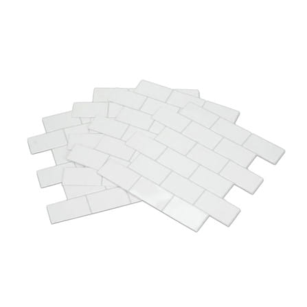 สติ๊กเกอร์ D.I.Y HOME LIVING STYLE GROUT 30x30 ซม. สีขาว (แพ็ก 4 ชิ้น)_2