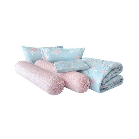 ชุดผ้าปูที่นอน 5 ฟุต (ชุด 6 ชิ้น) STEVENS SOFTEX PL88_1