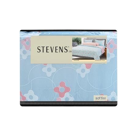 ชุดผ้าปูที่นอน 5 ฟุต (ชุด 6 ชิ้น) STEVENS SOFTEX PL88_4