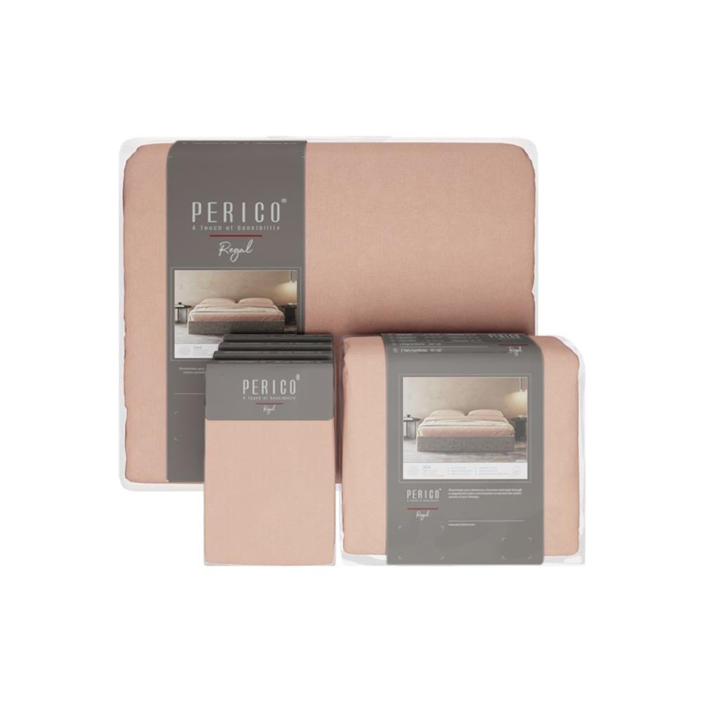 ชุดผ้าปูที่นอน 5 ฟุต (ชุด 6 ชิ้น) PERICO REGAL SOLID RS095