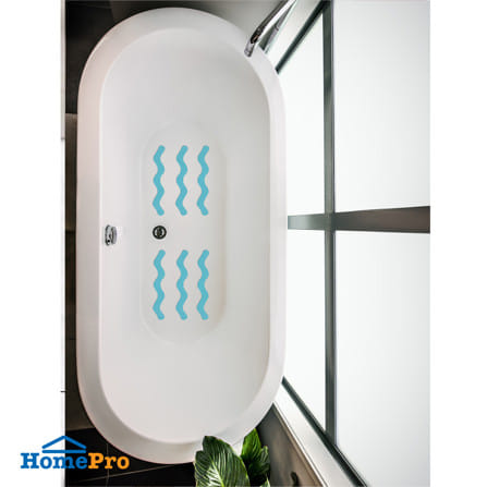 สติ๊กเกอร์ HOME LIVING STYLE ANTI-SLIP 20x2 ซม. สีฟ้า (แพ็ก 24 ชิ้น)_6
