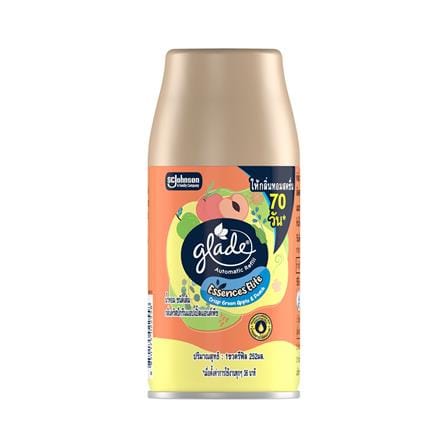 รีฟิลเครื่องพ่นสเปรย์ GLADE 252 มล. คริสป์กรีนแอปเปิลแอนด์พีช_0