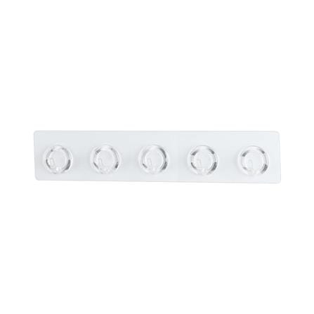 ขอแขวนกลม 5 ขอ DEHUB VMH5O-CC300 สีใส_0