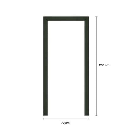 วงกบประตูโพลีสไตรีน LINEDEKOR 70x200 ซม. สีเขียว_4