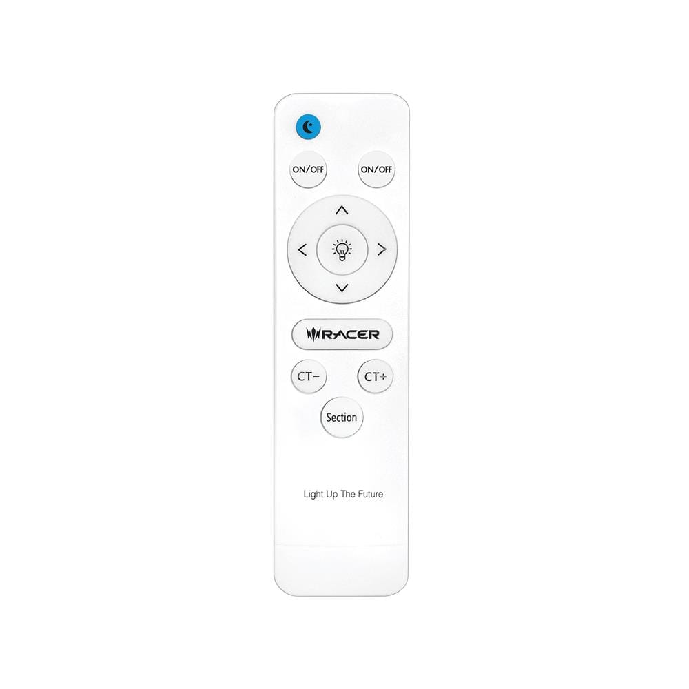 ไฟเพดาน LED RACER REMOTE BLUEDIAMOND 19.5 นิ้ว 72 วัตต์ DAYLIGHT/COOL WHITE/WARM WHITE