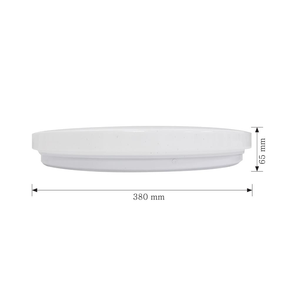 ไฟเพดาน LED RACER GARNET02 15 นิ้ว 36 วัตต์ DAYLIGHT/COOL WHITE/WARM WHITE