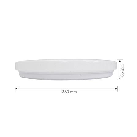 ไฟเพดาน LED RACER GARNET02 15 นิ้ว 36 วัตต์ DAYLIGHT/COOL WHITE/WARM WHITE_7