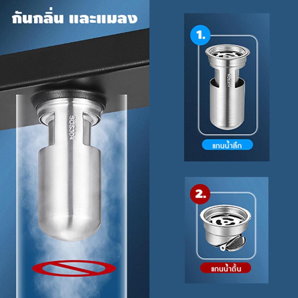รางน้ำทิ้ง CASSA CL0181 20 ซม. สีดำ