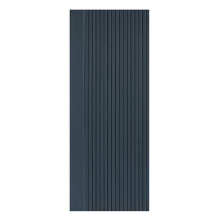 ประตูภายในโพลีสไตรีน ไม่เจาะลูกบิด LINEDEKOR VERTICAL 90x200 ซม. สีน้ำเงิน_0