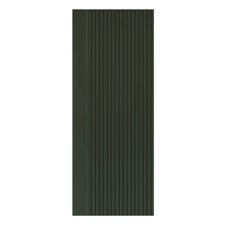 ประตูห้องน้ำโพลีสไตรีน ไม่เจาะลูกบิด LINEDEKOR VERTICAL 70x200 ซม. สีเขียว