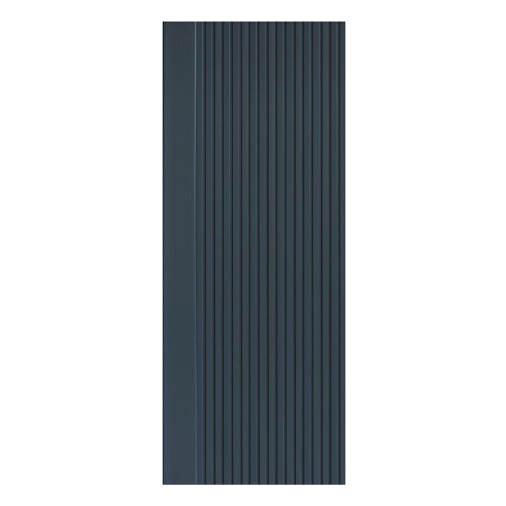 ประตูภายในโพลีสไตรีน ไม่เจาะลูกบิด LINEDEKOR VERTICAL 70x200 ซม. สีน้ำเงิน